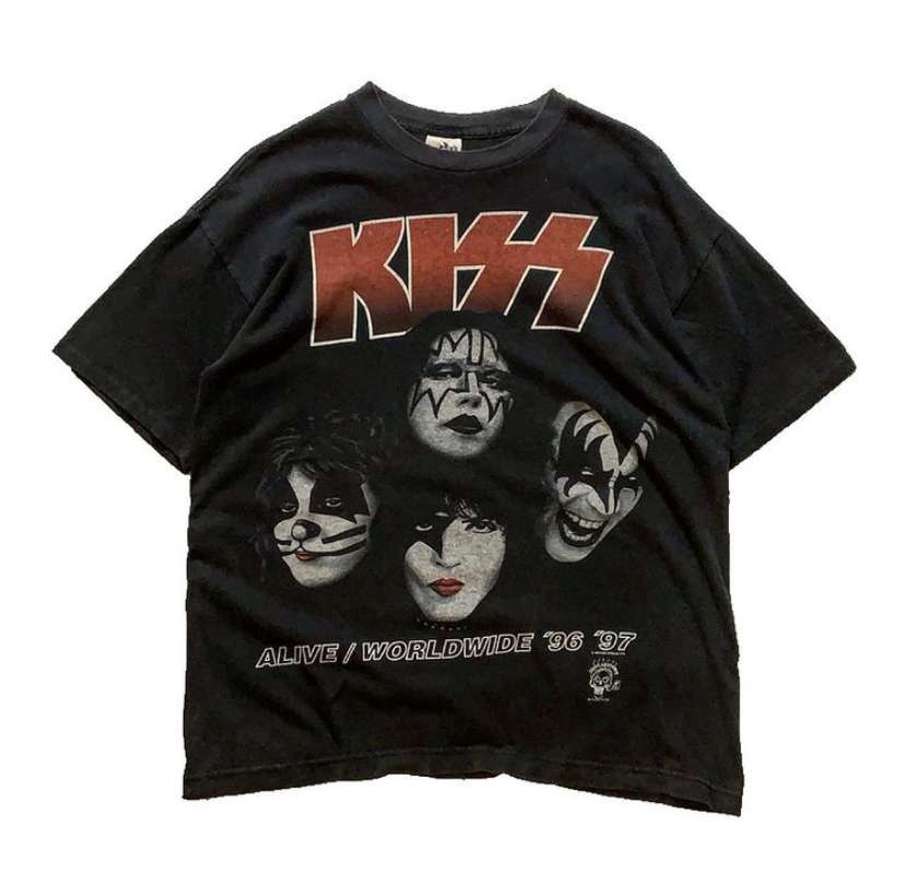 90's KISS official band Tee