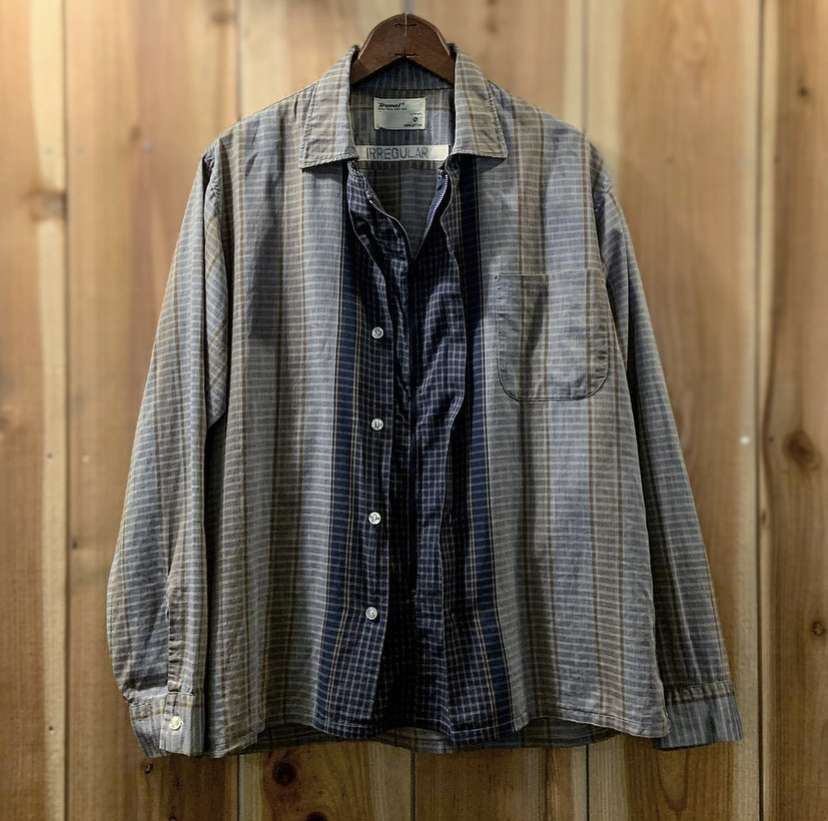 60's L/S pullover cotton shirt