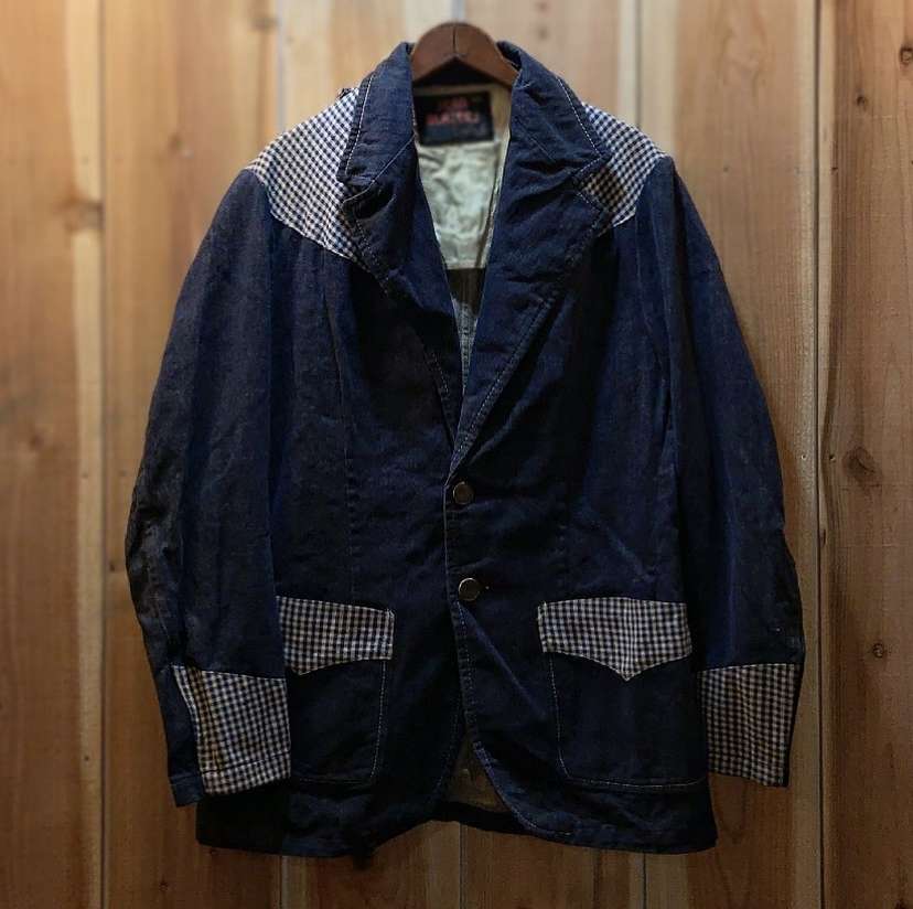 60-70's jean blazers by CAMPUS  denim tailored  jacket