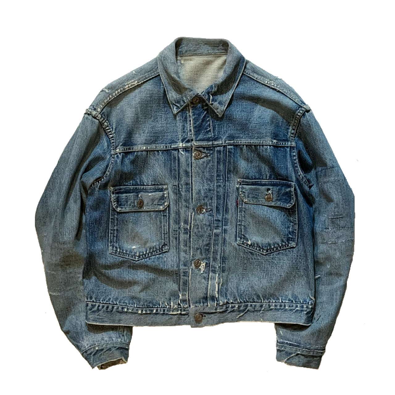 割引発見 50s LEVI'S 507xx ハギ付 片面 ビッグサイズ ノーリペア 